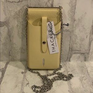 Thacker Nora Phone Crossbody Butter Shiny Nickel